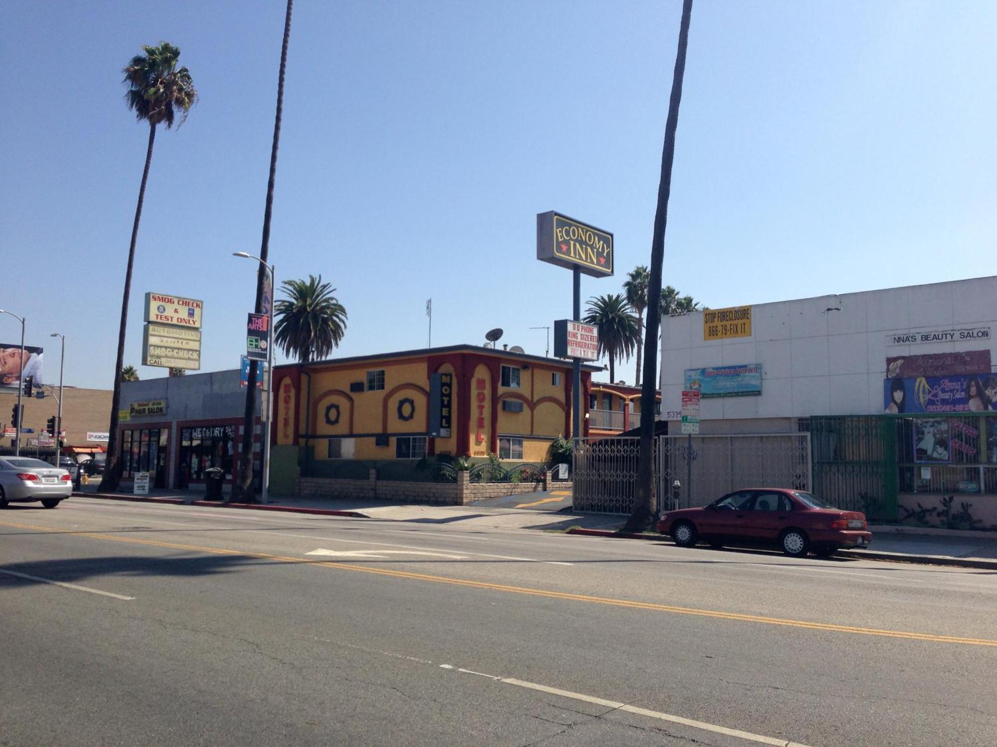 Economy Inn Hollywood Los Angeles Exterior photo