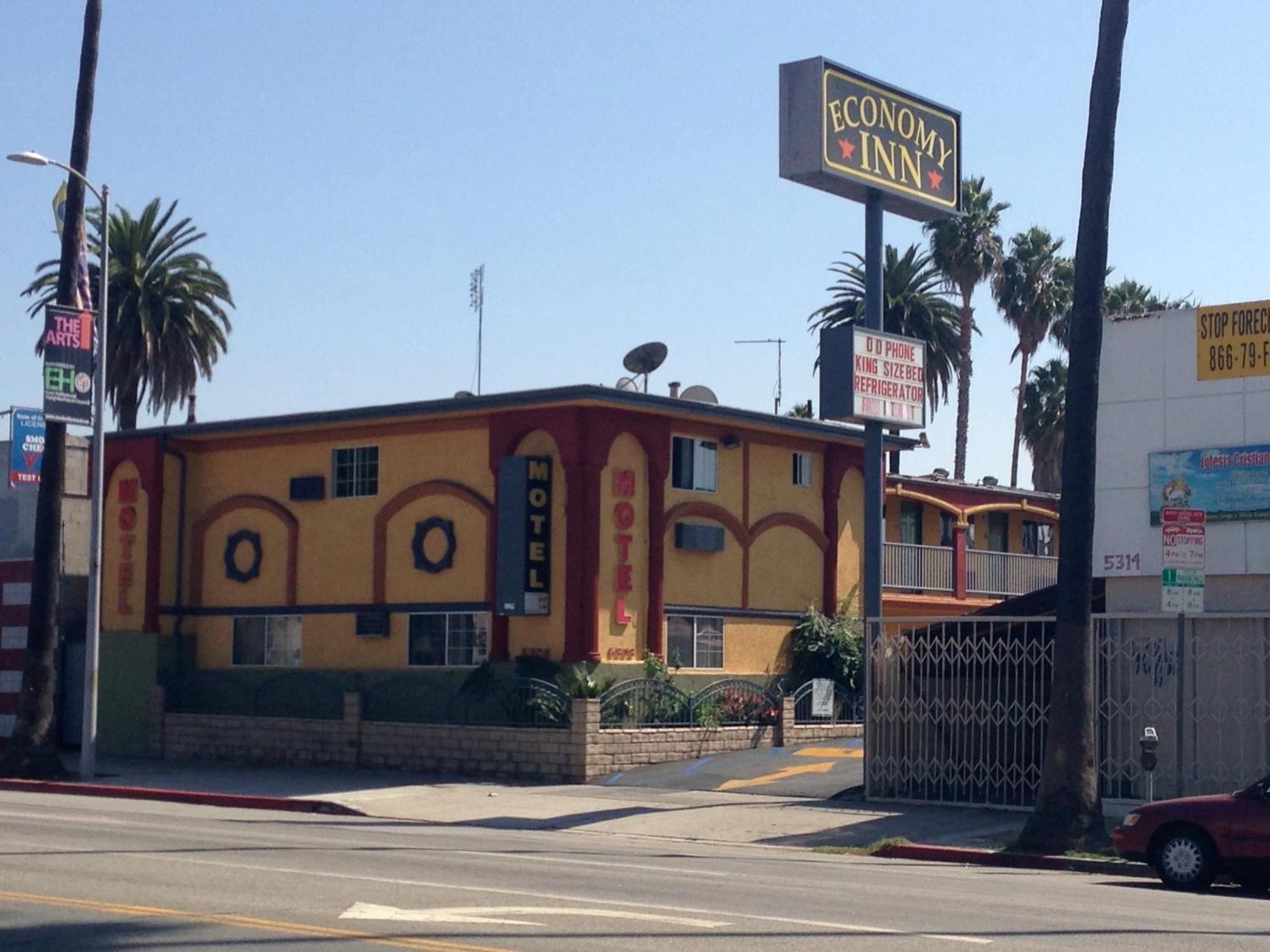 Economy Inn Hollywood Los Angeles Exterior photo