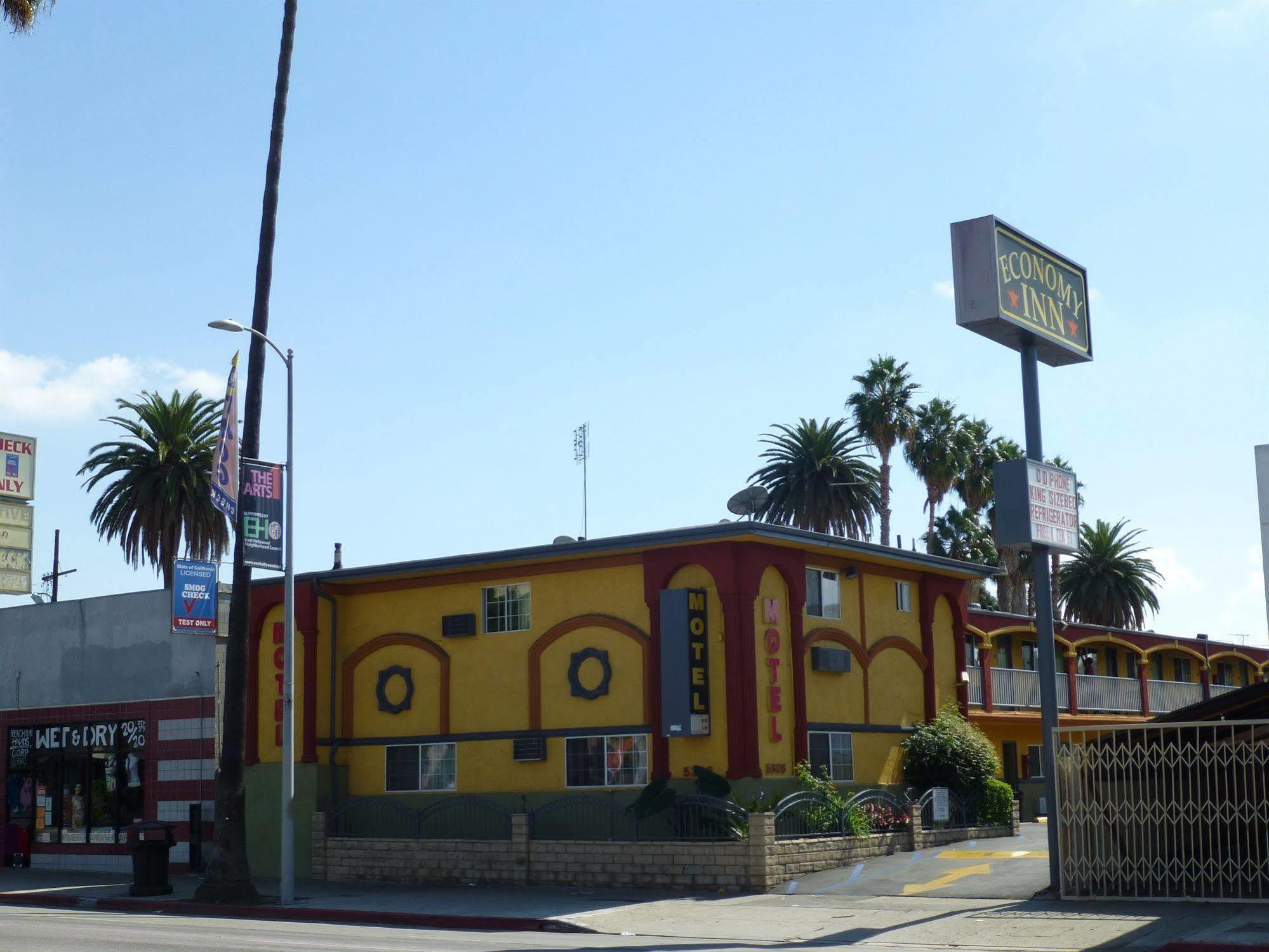 Economy Inn Hollywood Los Angeles Exterior photo